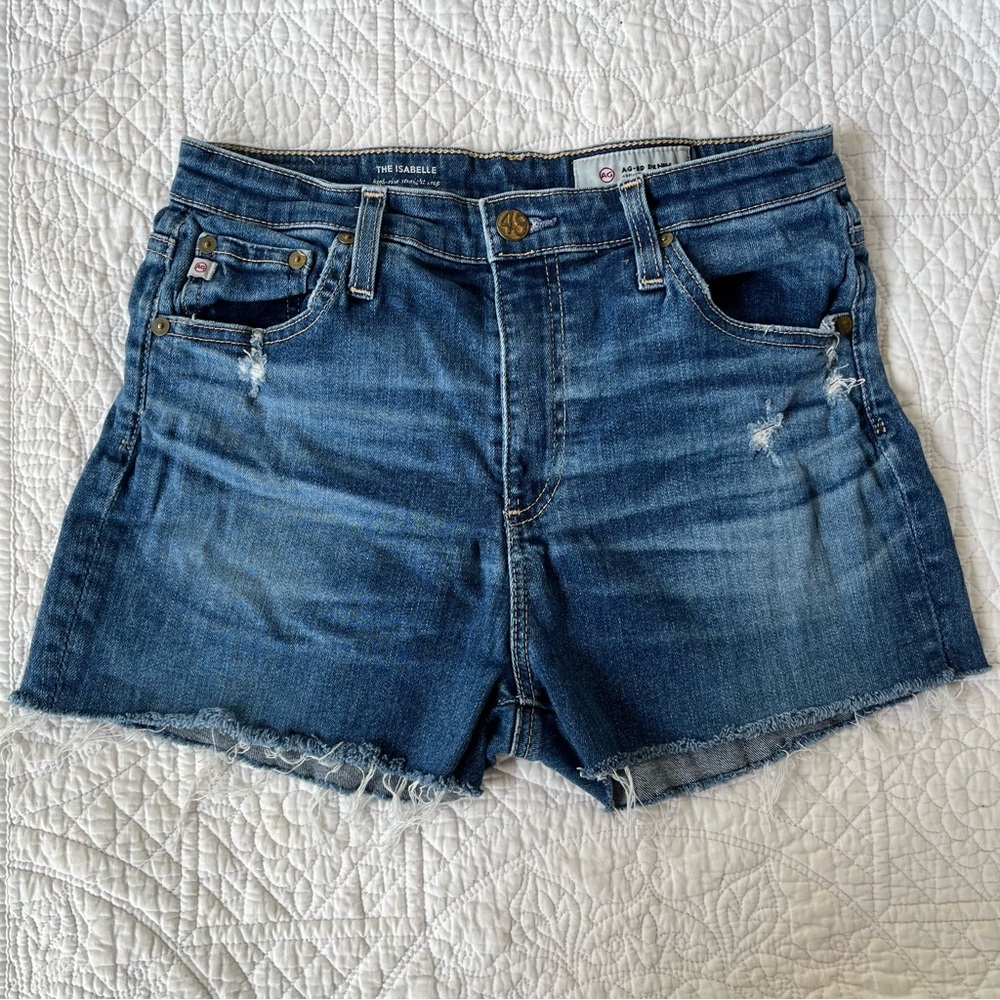 AG Adriano Goldschmied denim shorts